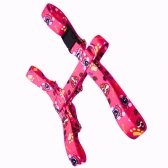 Peitoral Coleira H Para Cachorro Anti-puxão Guia Mosquetão - Rosa