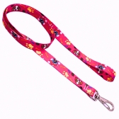 Peitoral Coleira H Para Cachorro Anti-puxão Guia Mosquetão - Rosa