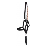 Cabresto Para Cavalo De Seda Quarto De Milha - Preto